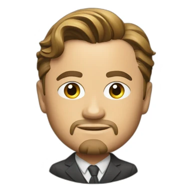 leonardo dicaprio learning financial literacy sticker