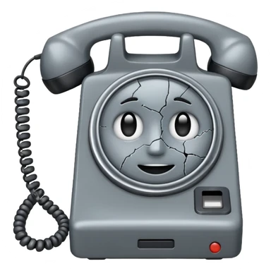 an old phone emoji sticker
