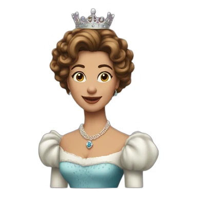 flirty queen elizabethz sticker