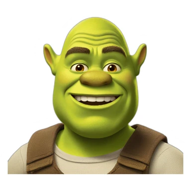 Shrek-qui-rigole sticker