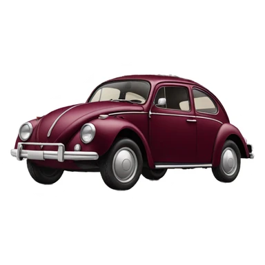 Fusca vinho  sticker