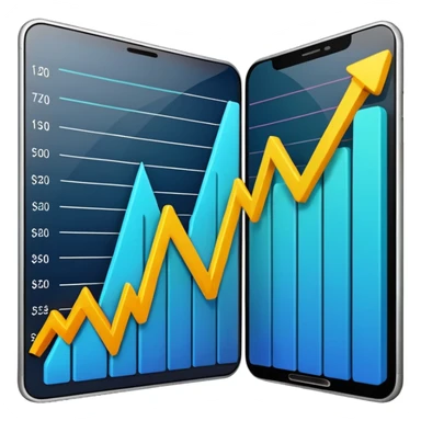 stock market sticker