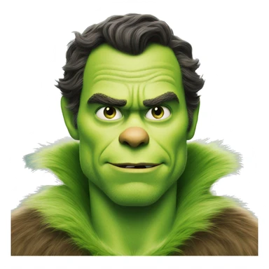 henry cavill as grinch sticker