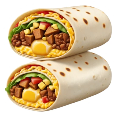 Breakfast burrito  sticker
