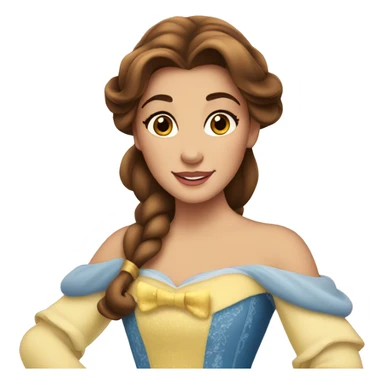 Disney princess Belle sticker