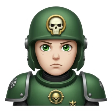 Gren Eye Warhammer 40K sticker