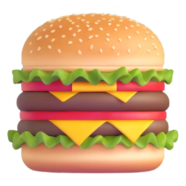 burger sticker
