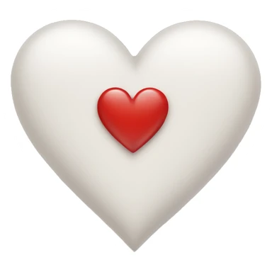 Wedding love heart sticker