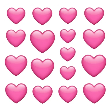 pink emogies sticker