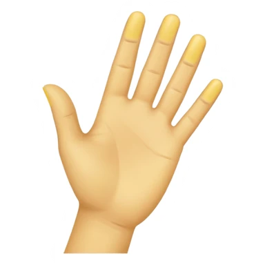 yellow hand doing the salute from the hunger games sticker