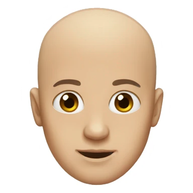 Bald sticker