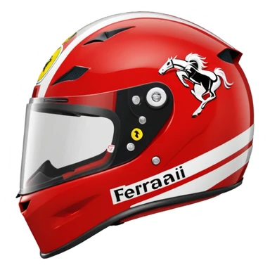 charles leclerc helmet sticker