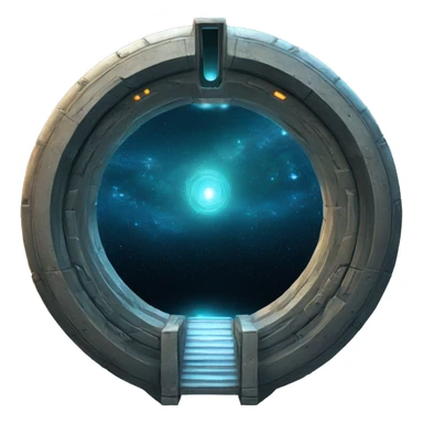 stargate portal galactic sticker