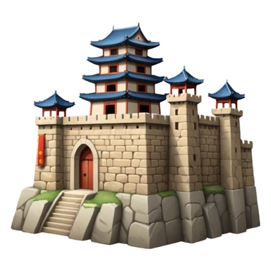South Korea 
Hwaseong Fortress Palace castle sticker