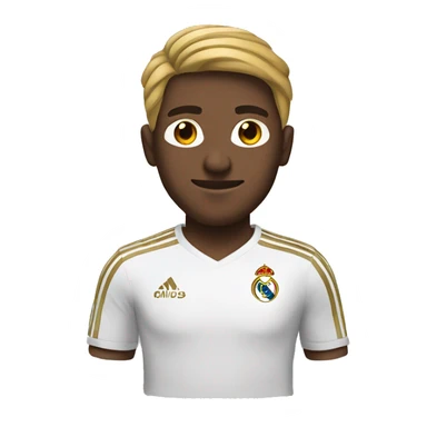 People wear a forma Real Madrid  sticker