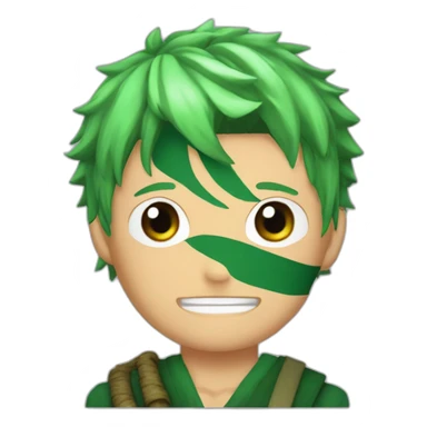 Lify est zoro one pice sticker
