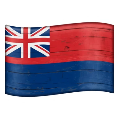 New England flag sticker