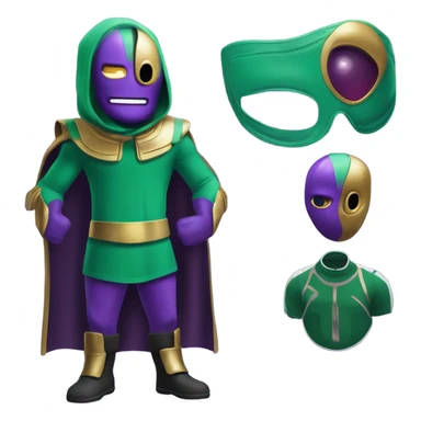 Thanos from squid game sticker