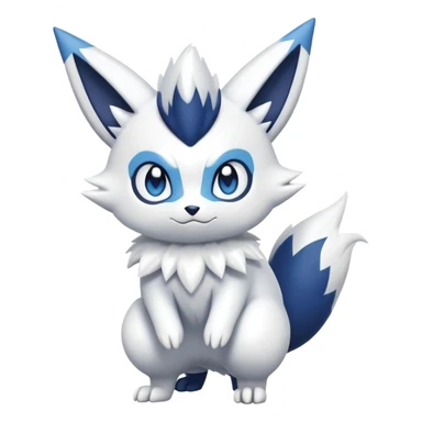 Zangoose-Meowstic-Fakémon-hybrid-creature (full body)  sticker