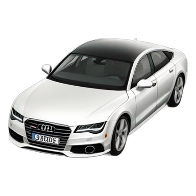 heading your way in an audi a7 sticker