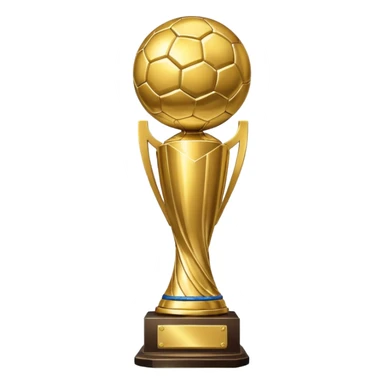 FIFA world cup trophy sticker