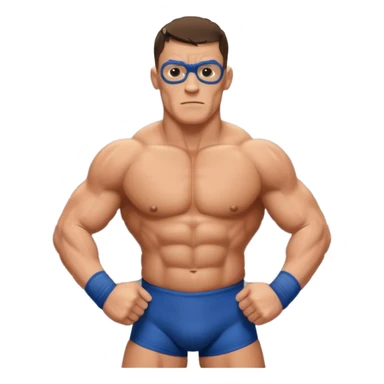 Dr Ben Thomson wrestling John Cena sticker