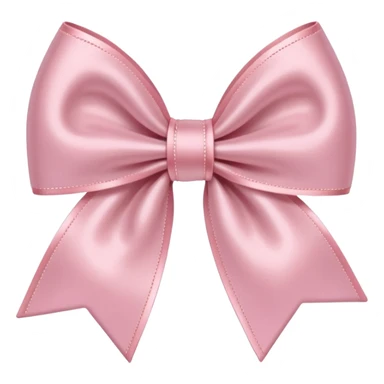 бантик нежно-розовый sticker