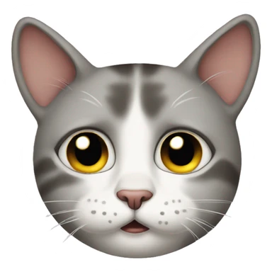 cat with tears sticker