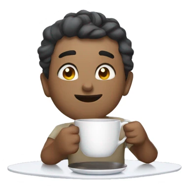 drinking tea before bed  sticker