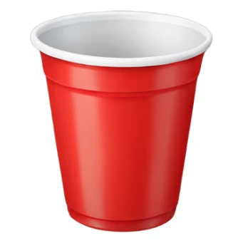Red solo cup sticker