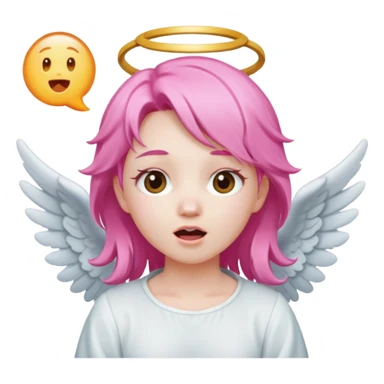 Pink-haired angel singing






























 sticker