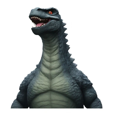 Godzilla with indo sticker