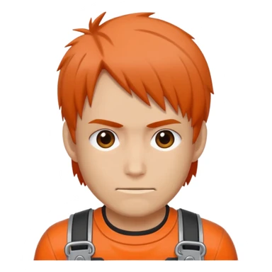 Denji chainsaw man (from head to shoulders) sticker