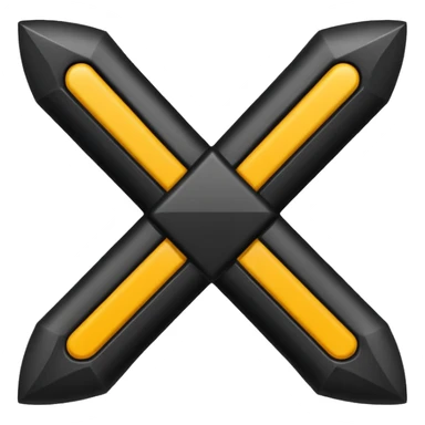 mathematical double-struck capital x sticker