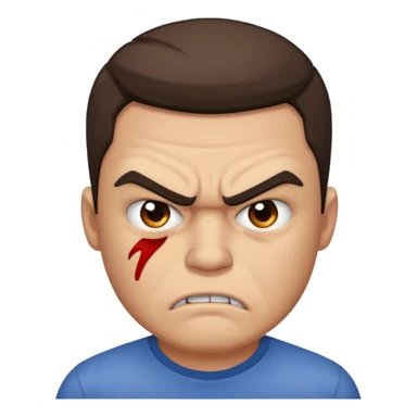 Taxista golpeado por su primo sticker