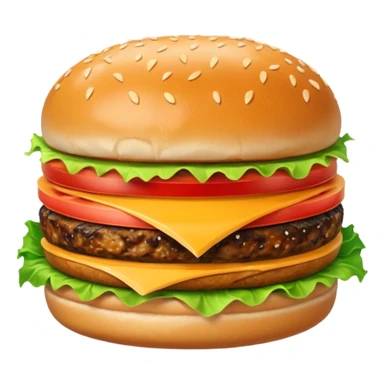 Kapibara burger sticker