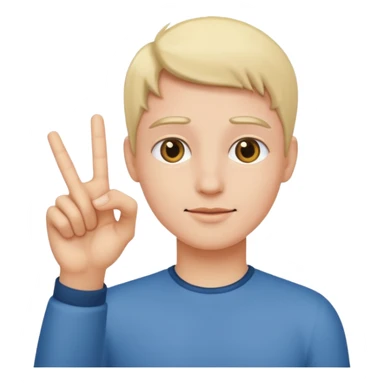 Le signe de main de jul sticker