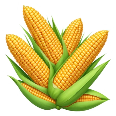 yellow corn sticker
