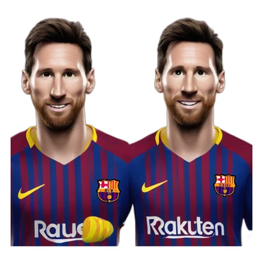 Messi barcelona sticker
