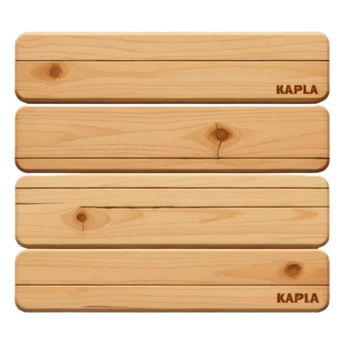 Kapla plank  sticker