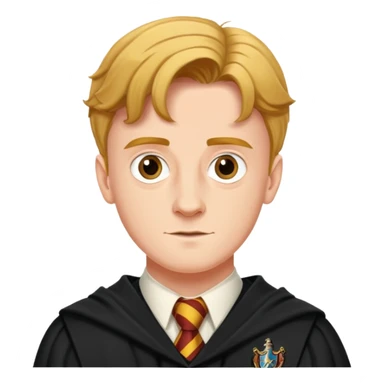 Hugh Mitchell is colin creevey in harry potter, wear hogwarts uniform sticker