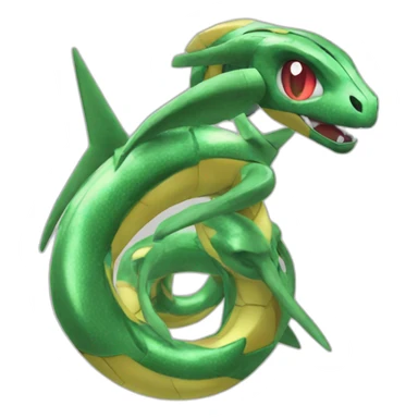 Rayquaza shiny sticker