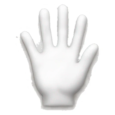 a white sign to hold with hand that says "nie ma ludzi" sticker