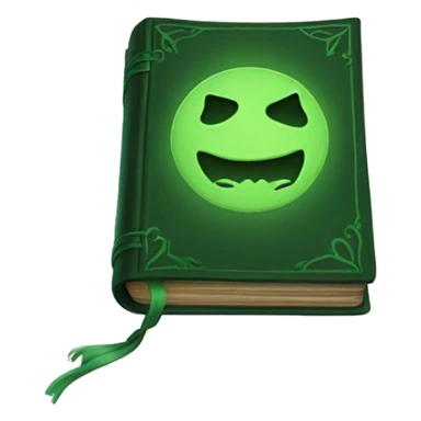 grimoire green sticker