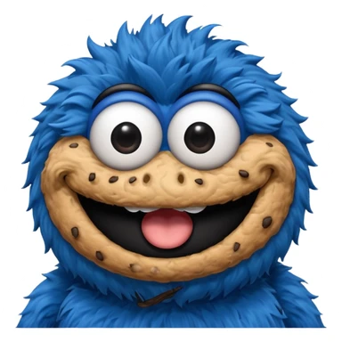 Cookie Monster sticker