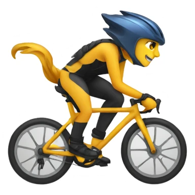 TALON SUR UN VELO sticker