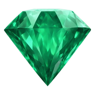 Green 3D Diamond sticker