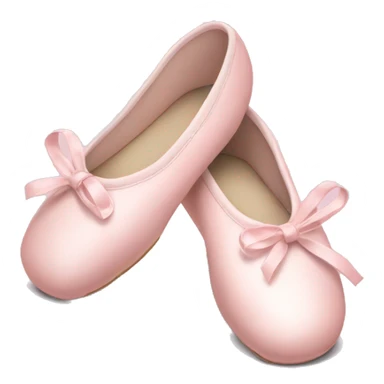 Pale pink ballet shoes sticker