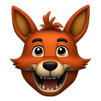 foxy fnaf sticker
