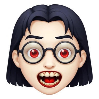 vampire kids with opticals sticker